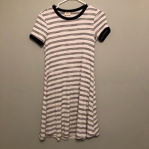 Striped flowy dress